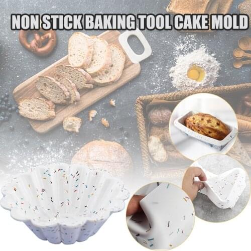 Food Grade Silicone Bread Stencils Nonstick Premium Heat Resistant Easy To Clean Oven Dishwasher Safe Bakeware Pans Repostería