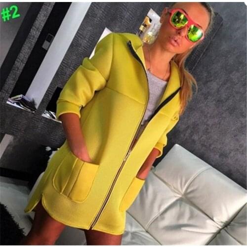 TAOVK women Solid color Sunscreen hooded cutout zipper coat