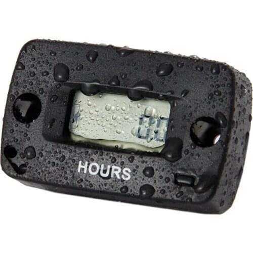 10 pieces of a lot Digital Moto Meter Hour Meter for Powered Paragliding Motorcycle off-road vehicle Mini Pit Bike Free Shipping