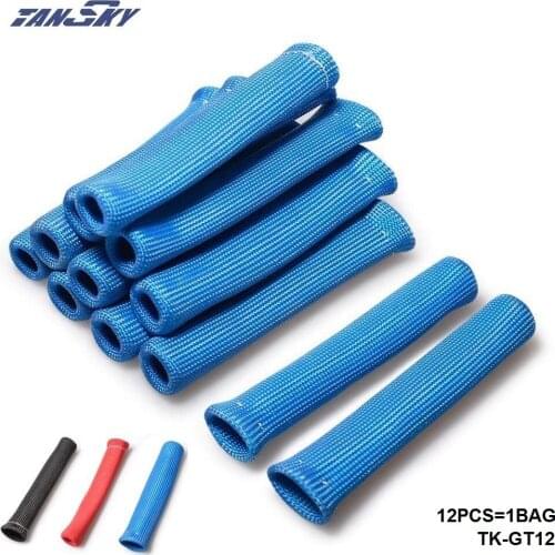 12cyl heat Protector Sleeve sleeving Spark Plug Wire Boot fuel oil lines Basalt TK-GT12