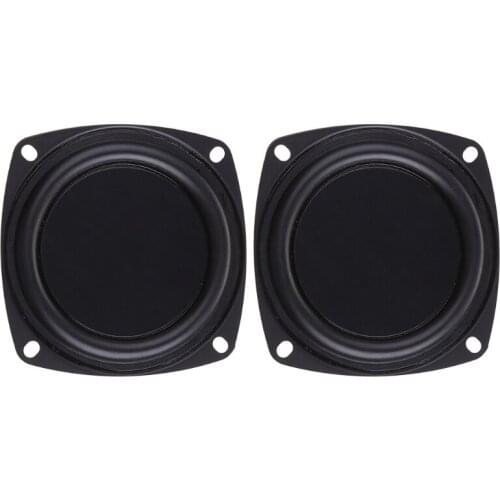 2PCS Woofer Radiator Bass Passive Speaker 3" Low Frequency Loudspeaker Diaphragm 50LA