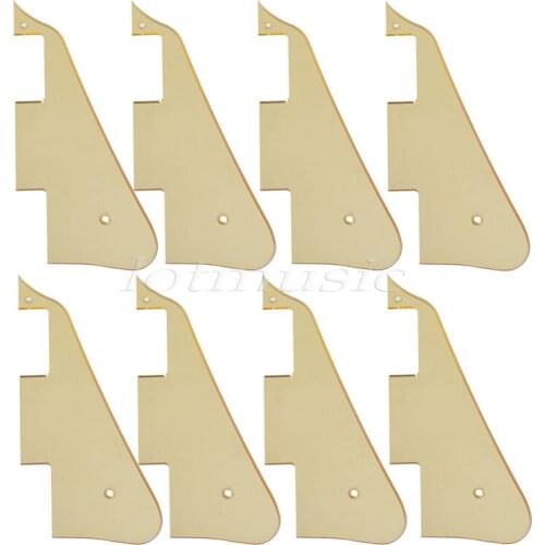 8Pcs Gold Mirror Pickguard Scratch Plate For Electric Guitar Replacement