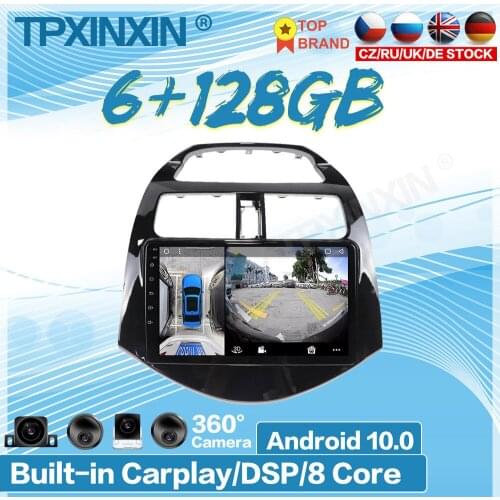 Android 10 Car Multimedia Player For Chevrolet Spark (M300) 2010-2016 Car GPS Navi Radio Navi Stereo IPS Touch Screen Head Unit