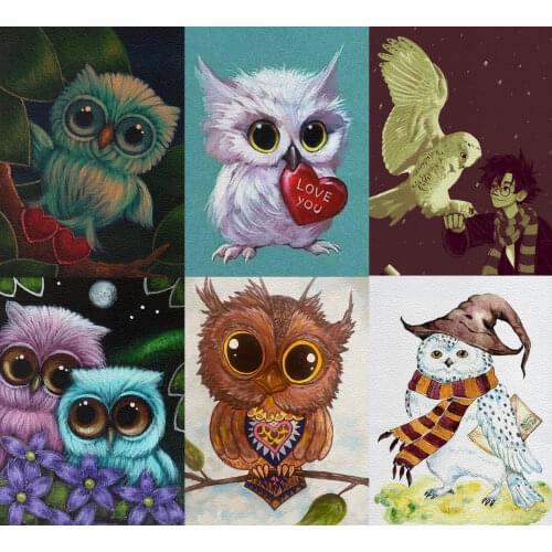 Animal Big Picture Printed Artificial Leather Lychee Pattern DIY Sewing Garment Bag 22X30cm A4