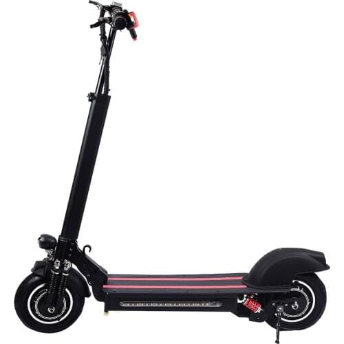 2020 Double Drive Adult Electric Scooter 10 inch 48V 1200W Strong Power Foldable Aluminum Alloy body household electric scooter