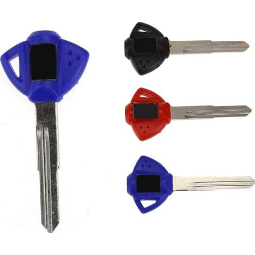 Suzuki motorcycle universal key embryo key blank red blue black