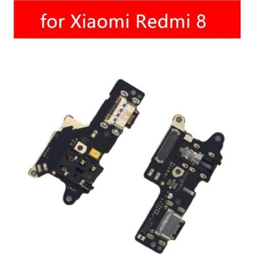 For Xiaomi Redmi 8 USB Charger Connector Flex Cable USB Charging Dock PCB Board Flex Cable Audio Jack Repair Parts