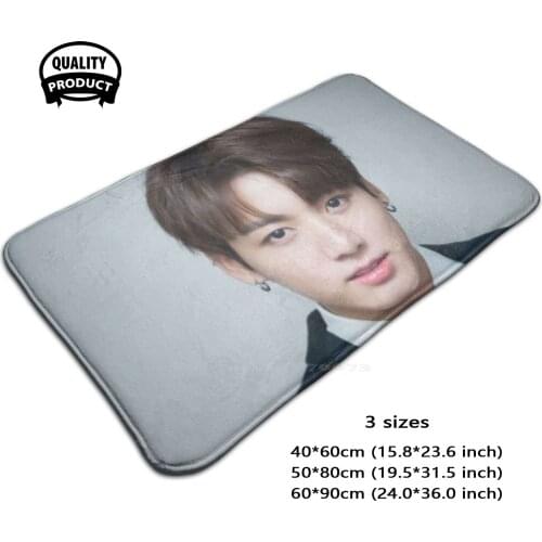 Jungkook Keren Door Mat Foot Pad Home Rug Jungkook Keren New Hot Music Cartoon Party Night Us Band Electro Electronic Festival