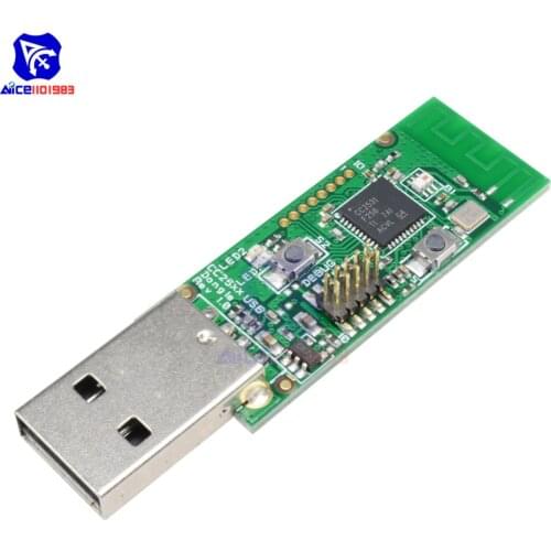 Diymore Bluetooth Zigbee CC2531 Sniffer Bare Board Packet Protocol Analyzer Module USB Interface Dongle Capture Packet Module