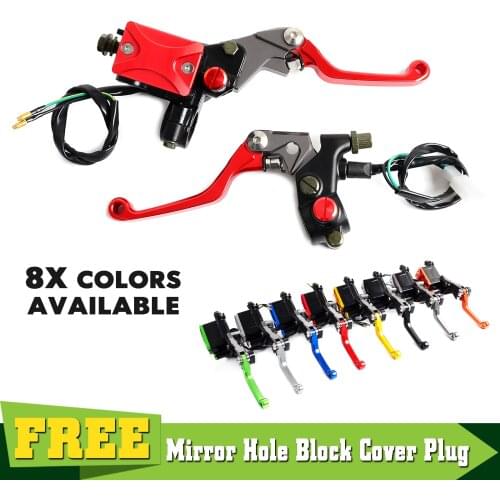 7/8" 14mm Motorcycle Brake Clutch Master Cylinder Motorbike Hydraulic Pump Motorbike Brake Lever For Honda CR125 250 450 R X L