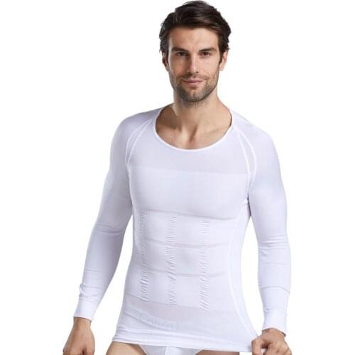 Mens Slimming Shaper Posture Vest Male Belly Abdomen For Corrector Compression Body building Fat Burn Chest Tummy Shirt Corset