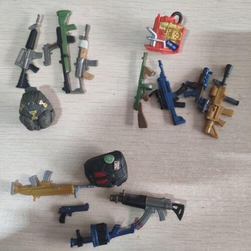 Lot of 15pcs Guns Weapons Backpack Gears For 3.75'' GI JOE Soldier Game Action Figures