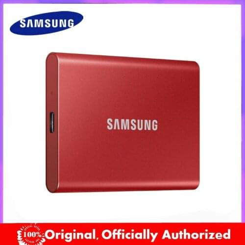 Original T7 Samsung portable SSD 1TB 2TB 500GB Type-C USB 3.2 Gen2 External Solid State Drives compatible for laptop