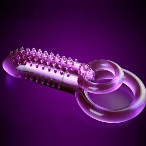 Resistance Ring Cock Ring Penis Ring Soft Exquisite Portable Male Delay Ring for Adult Sex Toys for Men BDSM Toys