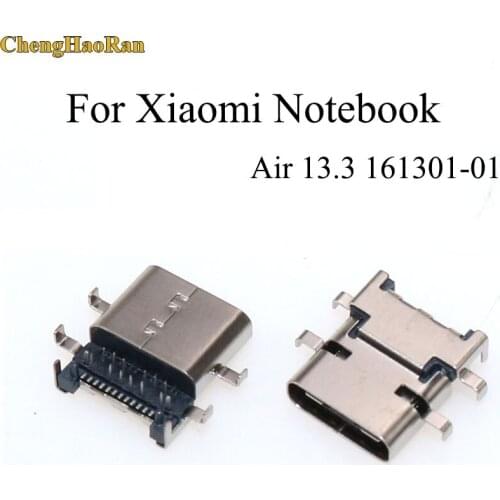 ChengHaoRan 1PCS for Xiaomi Mi notebook 13.3 161301-01 TYPE C type-c charging port usb power jack charge socket connector