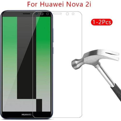 Protective glass for huawei nova 2i screen protector tempered glas on nova2i 2 i i2 film huawey huwei hawei huawe huawai huawi