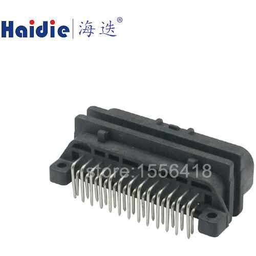1set tyco 26pin Auto ECU computer male connector 26way wiring harness cable connector 6473711-1