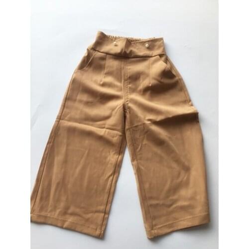 1piece /lot) 2020 new girl soft baby wide-leg trousers 100cm 2-3 year old