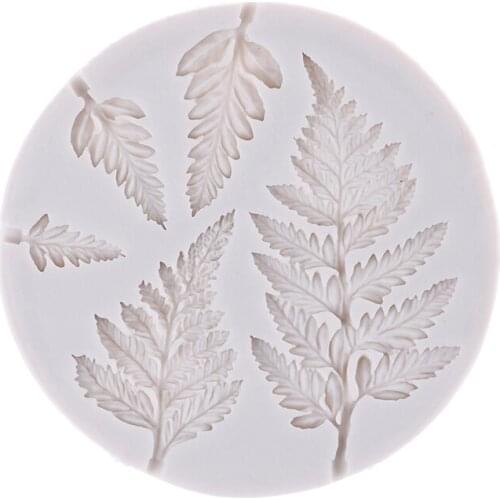 1PCS DIY Leaf Silicone Mold Fondant Mold Chocolate Gumpaste Mold Cake Decorating Tools
