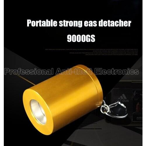 10pcs/lot 9000GS Portable Strong Magnetic Mini golf Detacher hard tag eas detacher