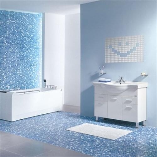 100Pcs 2x2cm Acrylic 3D Mural Wall Stickers Mosaic Mirror Effect Room DIY Square Decors