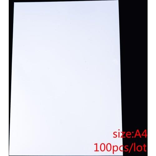 100pcs/Lot A4 Size special UV shadowless glue Printing Paper For Making Picture Glass Cabochon Jewelry