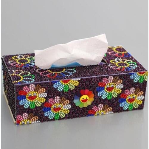 2020 New Diamond Embroidery Tissue Box 5D DIY Handmade Diamond Painting Mosaic Home Wedding Decoration Crafts