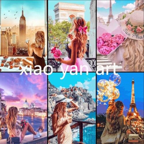 5D Diamond Painting Fairy DIY Girl Photo Mosaic Diamond Embroidery Home Decoration Gift Cross Stit