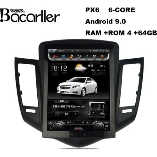 Tesla type android 9.0 car radio multimedia for Chevrolet Cruze 2009 -2015 car head unit