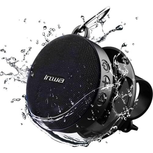 Bluetooth Bike Speaker with Detachable Bicycle Mount Shockproof & Dustproof Outdoor Riding Built-in Mic and TF Card Hands Free