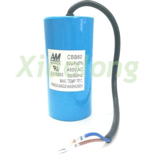 CBB60 motor start working capacitor 30/35/40/45/50/60/70uf new listing