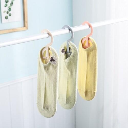 1 Piece Multifunctional Drying Rack Anti-deformation Storage Clip Household Plastic Socks Shaping and Finishing Foldable Shelf