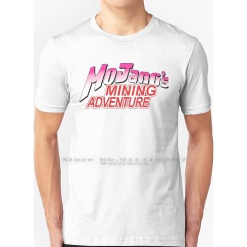Mojangs Adventure T Shirt 100% Pure Cotton Mojang Jojos Bizarre Adventure Nani Sbubby Meme