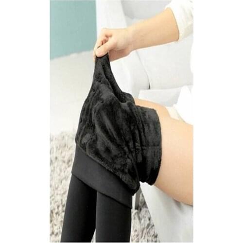 ETC Boutique Women 'S In-Peluşlu Leggings Women Winter Thermal Leggings Outdoors Plush Leggings