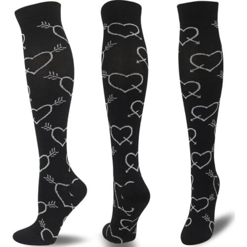 Compression Socks Graduated Pressure Stockings Running Crossfit Fitness Athletic & Medical For Men & Women Nurse Flight Travels