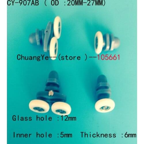 Set of 4 Shower Door Rollers Wheels Pulley Runners Roller CY-807AB