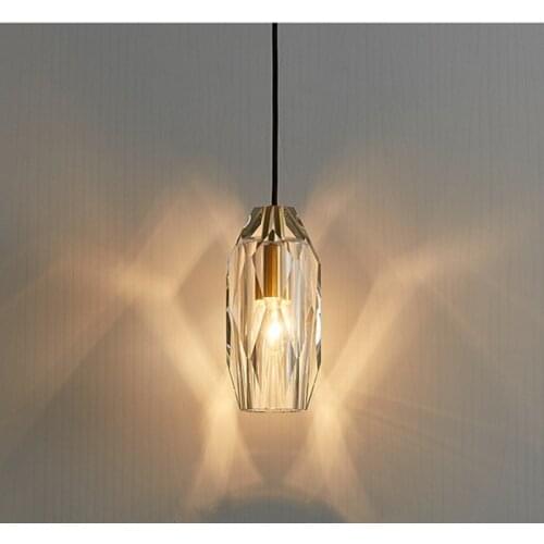 Nordic Pendants Light Copper Hanging Lamp For Bedroom Bedside Living Room Modern Chandelier Restaurant Home Decor Light Fixtures