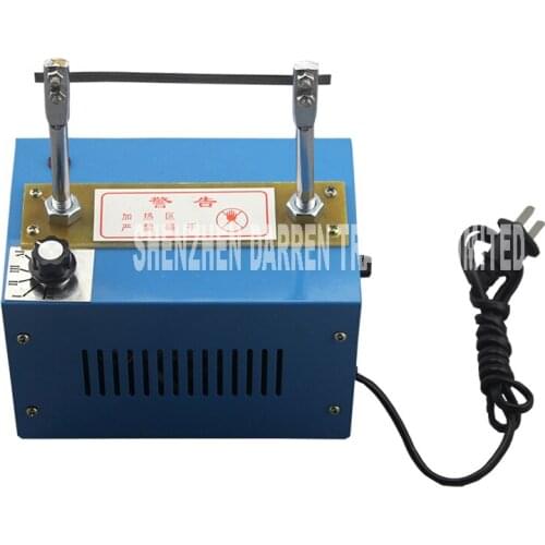 New JC-3 Thermostat eagerly cutting machine 220V 50W eagerly ribbon lace trademark cutting machine send with 5 blades + 5 fuses