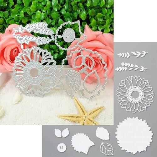 Suitable for Valentines Day metal cutting die and DIY scrapbook album 3D greeting card making creative flowers 2021 NEW