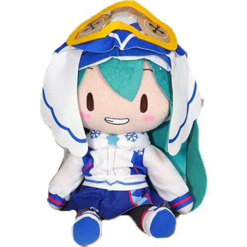 Pre-Sale VOCALOID Hatsune SNOW MIKU 2016 SP Plush Doll Anime Plush Soft Pillow Cartoon Figures Plush Doll Anime Toys Gift