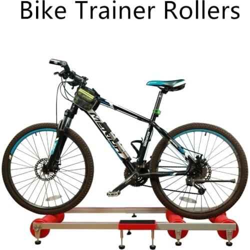 Bike Trainer Rollers Indoor Home Exercise 26-29 Inche Bicycle MTB Road Bike Rollers Indoor Home Exercise Tool Bicycle Trainers