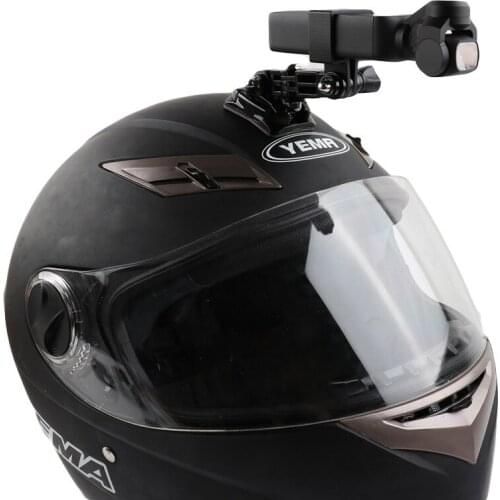 19 in 1 Motorcycle Helmet Hat holder Hat mount Selfie Stick arm for dji Osmo Pocket gimbal camera Accessories