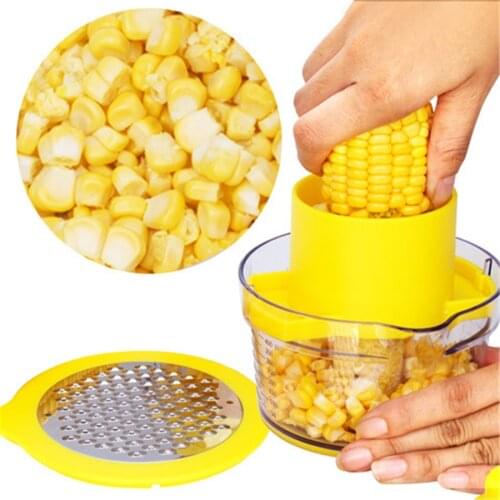 48 Pcs Corn Stripper Shucker Corn Kernel Remover Ginger Grater Niblet Separator Stripping Tool Vegetable Sheller Wholesale