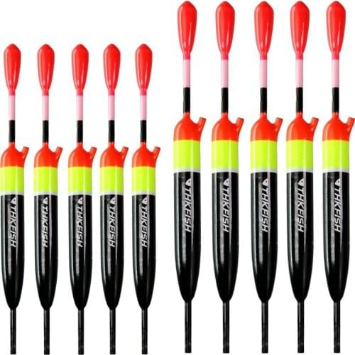 5 pieces Balsa Wood Fishing Slip Float Slip Bobber Rigs 5g 10g 15g Saltwater Freshwater Fishing Float Bobber