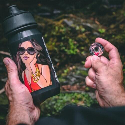 German Rie:sel Design Bot:Bicycle Water Bottle 500ml Portable Cycling Sports Bike Mountain Squeeze Out Water tle Bottle