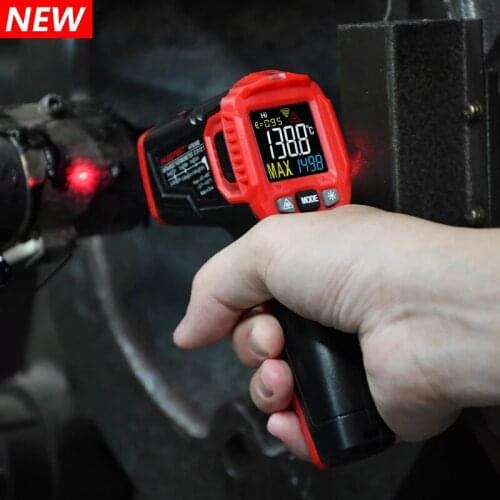 Digital Infrared thermometer digital Weather Station Hygrometer Temperature Meter Humidity Ambient Meter Laser Thermometre