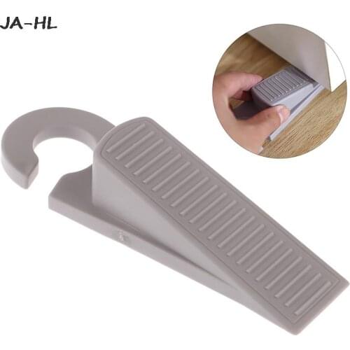 1PCS Door Stop Hook Type Wedge Rubber Stopper Guard Door Block Baby Safety Door Stop Wholesale