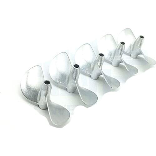 FATJAY RC boat metal 2-blade propeller 2mm inner diameter 22-32mm outer diameter all aluminum alloy CNC machining for ECO boat