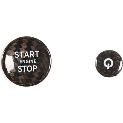 Car Engine Start Button Replace Cover STOP Switch Stickers for Land Rover Defender 2020-2022