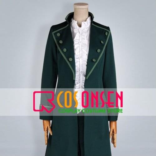 COSPLAYONSEN K Project Adolf K Weismann Cosplay Costume Full Set Green Color Any Size